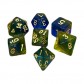 Набор кубиков - Double Color Glitter 7 Dice Set (в ассортименте)